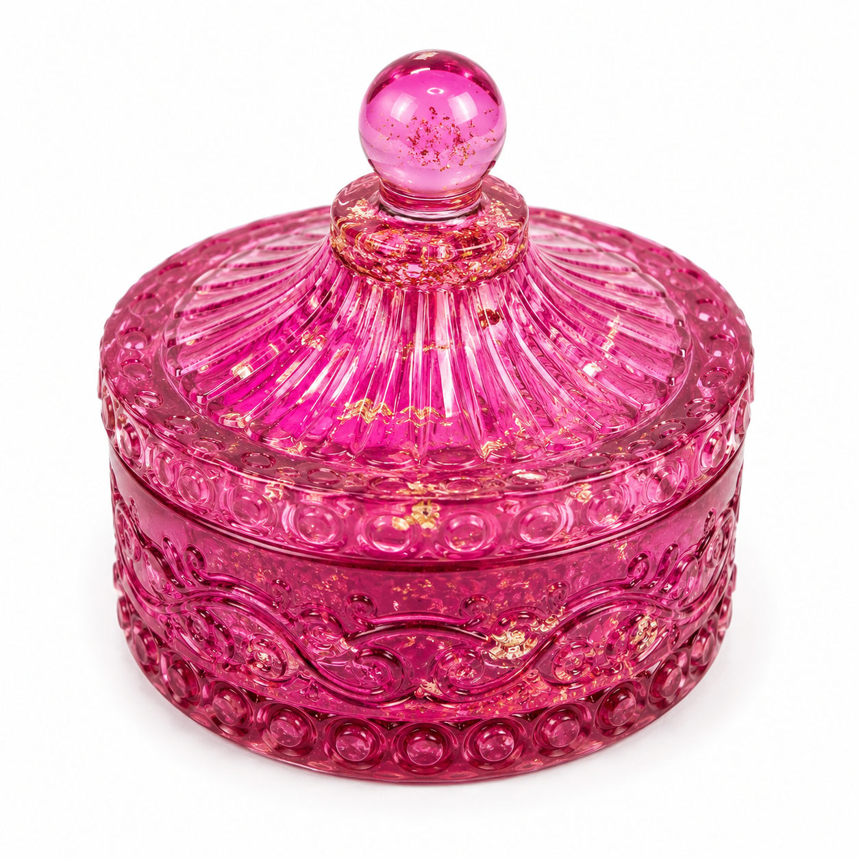 Rose Elegance Jewelry Jar