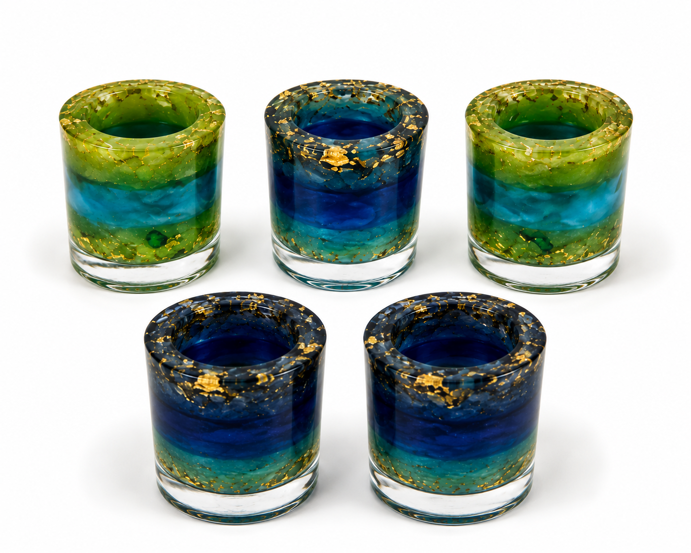 GlowWave Shot Glass Set